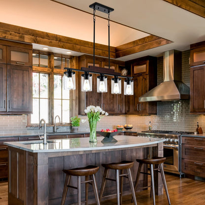 Dining Room Light Fixture/Chandelier over Table,5-Light Kitchen Island