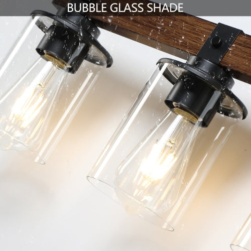 5 Lamps Farmhouse Dresser Lamps Rustic Bathroom Lamps Bathroom Wall Lamps - No Bulbs