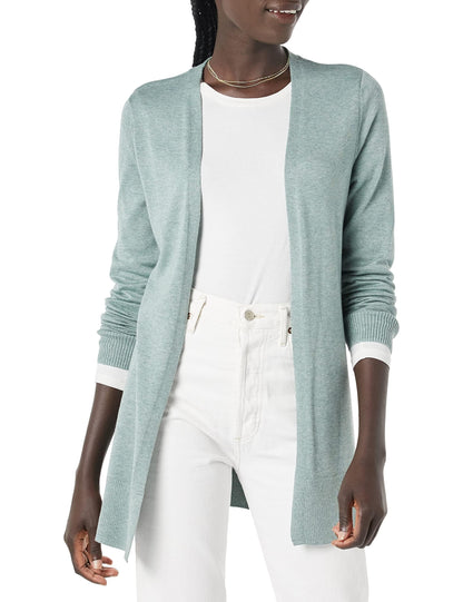Women's Lightweight Open-Front Cardigan Sweater (Available in Plus Size)