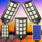 3-Pack Solar Street Light - 3200W Outdoor Parking Lot Lights, 240000 Lumens, Dusk to Dawn Motion Sensor, IP67 Waterproof, Solar Street Light Outdoor,Commercial Grade
