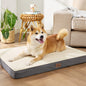 Bedsure Dog Bed for Large Dogs - Orthopedic Waterproof Puppy Beds with Removable Washable Cover, Egg Crate Foam Pet Mat, Suitable for Pet Up to 65 lbs