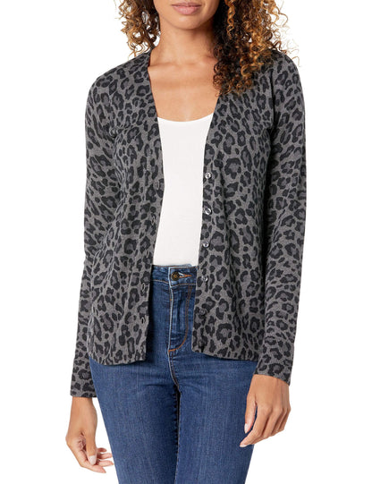 Amazon Essentials Women's Lightweight V-Neck Cardigan Sweater (Available in Plus Size)