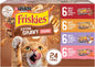 Purina Friskies Extra Gravy Wet Cat Food Chunky 24ct Variety Pack (With Chicken, Turkey, Salmon, Beef) - (Pack of 24) 5.5 oz. Cans