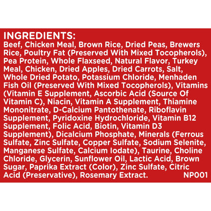 Rachael Ray Nutrish Dish Premium Dry Dog Food, Chicken & Brown Rice Recipe with Veggies & Fruit, 23 Pounds