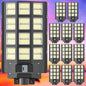 3-Pack Solar Street Light - 3200W Outdoor Parking Lot Lights, 240000 Lumens, Dusk to Dawn Motion Sensor, IP67 Waterproof, Solar Street Light Outdoor,Commercial Grade