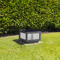 Solar Wall Lamp With Dimmable LED Aluminium
