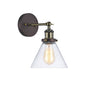 Chloe CH57053RB07-WS1 7 in. Lighting Ironclad Industrial-Style 1 Light