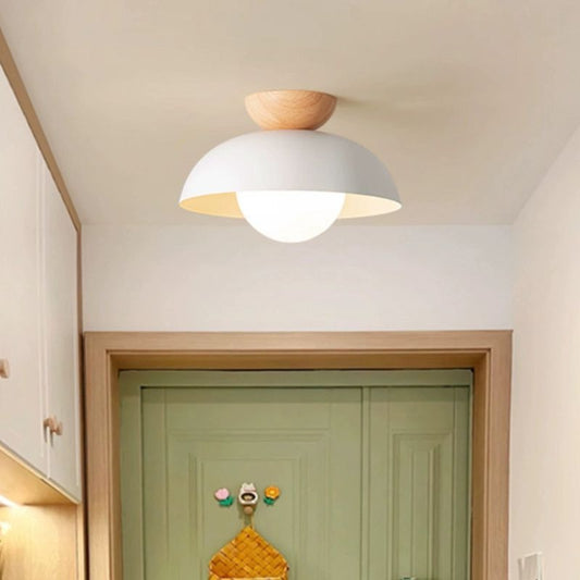 Modern Wabi Sabi Chandelier Japanese Wooden Pendant Light Decorative Indoor Metal Pendant Light