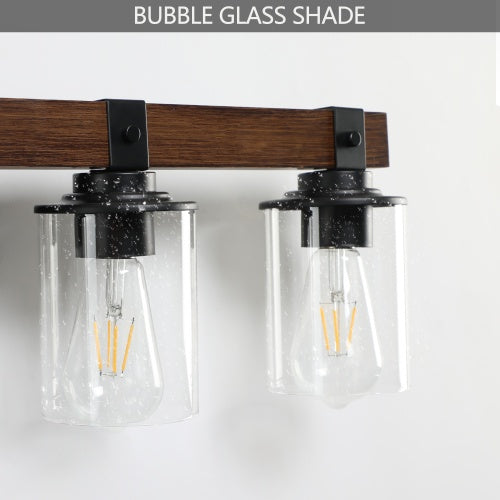 5 Lamps Farmhouse Dresser Lamps Rustic Bathroom Lamps Bathroom Wall Lamps - No Bulbs