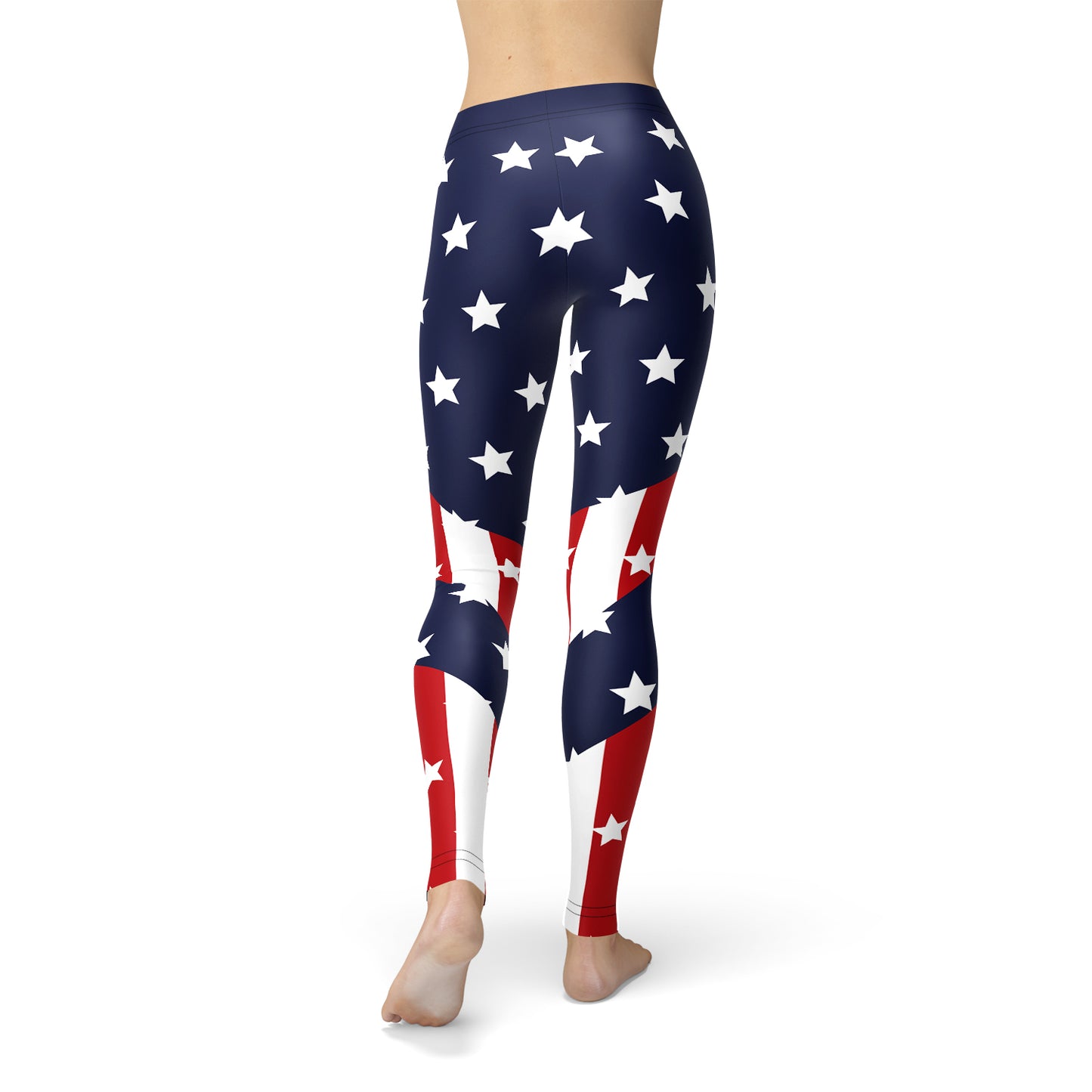 Women American Flag Leggings
