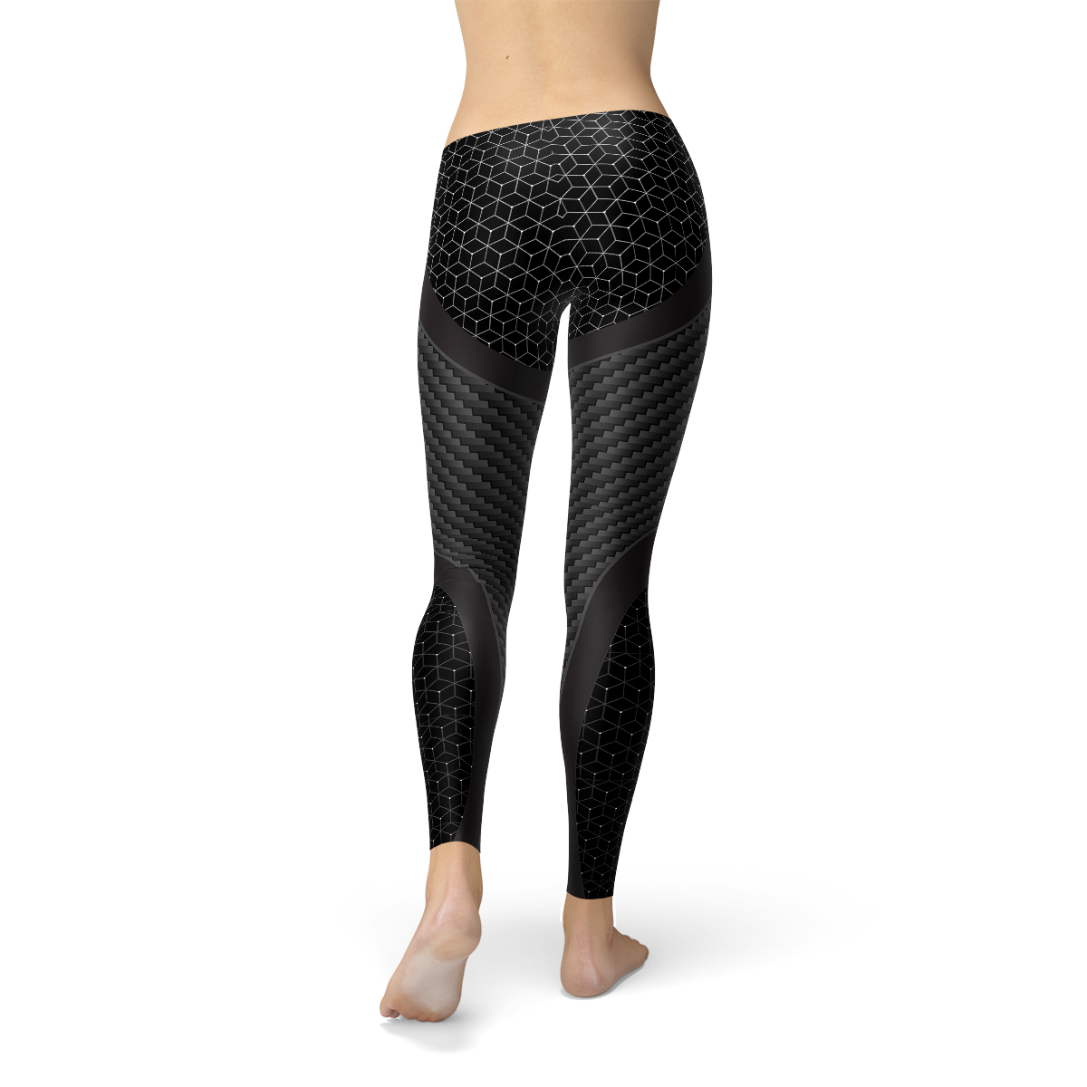 Women Carbon Fiber Sports Leggings