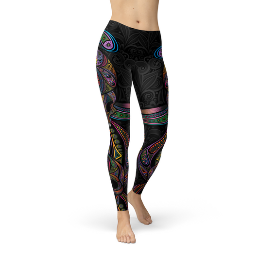 Women Sugar Skull Leggings