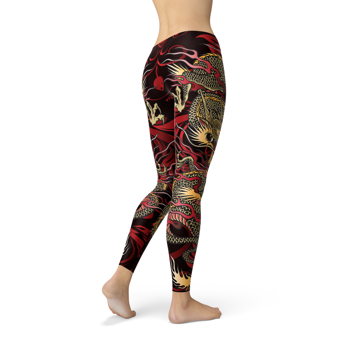 Women Dragon Leggings