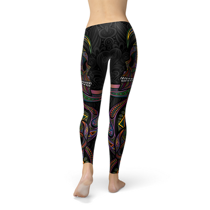 Women Sugar Skull Leggings