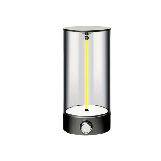 NNETM Magnetic LED Atmosphere Lamp with Three Levels of Brightness - Dark Silver- Large Size-0