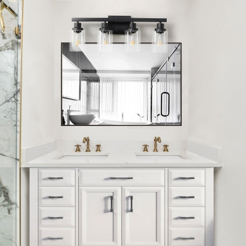 4 Lamps Farmhouse Dresser Lamps Rustic Bathroom Lamps Bathroom Wall Lamps - Bulbs Not Included