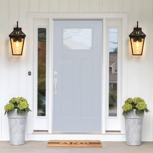 Modern Outdoor Waterproof Wall Lights Support Many Types Of Bulb-2 Packs