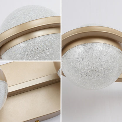 Modern Minimalist Gold Bathroom Vanity Light, 4 Bulb Acrylic Shade, Wall Mounted Decorative Lighting Fixtures For Bathroom Vanity Mirror