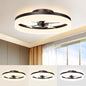 Low Profile Ceiling Fans with Lights and Remote, 19.7In Fandelier