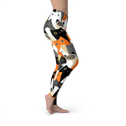 Women All Over Print Cats Leggings