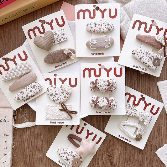 Collection of 2 Versatile Geometric Shaped Hair Clips-0