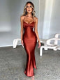 Avrilyaan Satin Backless Slim Sexy Dress Women 2024 Bodycon Long Summer Dress Mermaid Elegant NightClub Party Dresses Vestidos