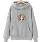 Cute Guinea Pig Graphic Hoodie Women/men Aesthetic Clothing Autumn Winter Fleece Sweatshirt Casual Long Sleeve Sudadera Tops