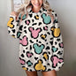Fashion Design Women's Disney Mickey Mouse Hoodies Autumn Female Casual Long Sleeved Basic Clothes Woman Sweatshirt Loose Top