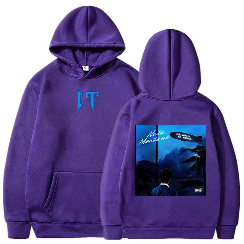 Natanael Cano Nata Montana Hoodies Corridos Tumbados Merch Women Men Hooded Pullover Fashion Casual HipHop Sweatshirts Harajuku
