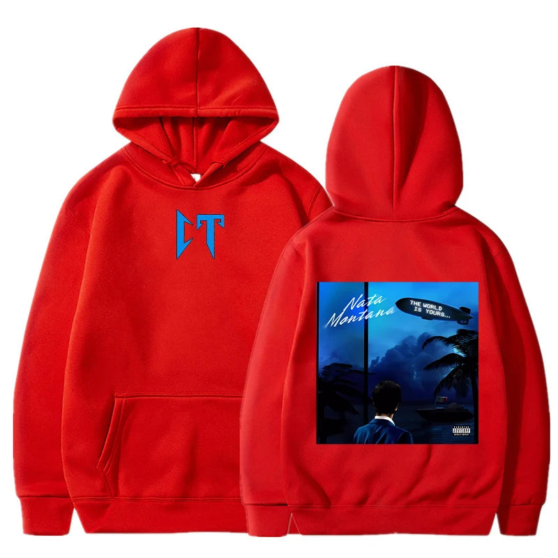 Natanael Cano Nata Montana Hoodies Corridos Tumbados Merch Women Men Hooded Pullover Fashion Casual HipHop Sweatshirts Harajuku