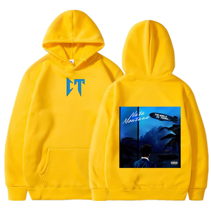 Natanael Cano Nata Montana Hoodies Corridos Tumbados Merch Women Men Hooded Pullover Fashion Casual HipHop Sweatshirts Harajuku