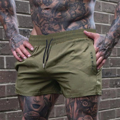 Men Hot Shorts Light Weight Thin Short Pants Running Squat Fitness Shorts Men GYM Wear Quick-drying Drawstring Shorts