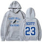 Women Hoodies TREE HILL RAVENS Scott23 Graphic Sweatshirts with Pocket Keith Scott Body