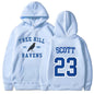 Women Hoodies TREE HILL RAVENS Scott23 Graphic Sweatshirts with Pocket Keith Scott Body